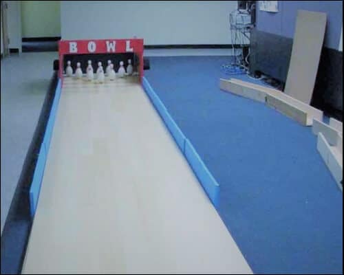 Why Go Out When You Have a DIY Backyard Bowling Alley?