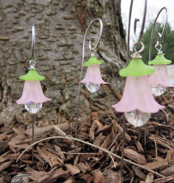 fairy-lights garden lanterns