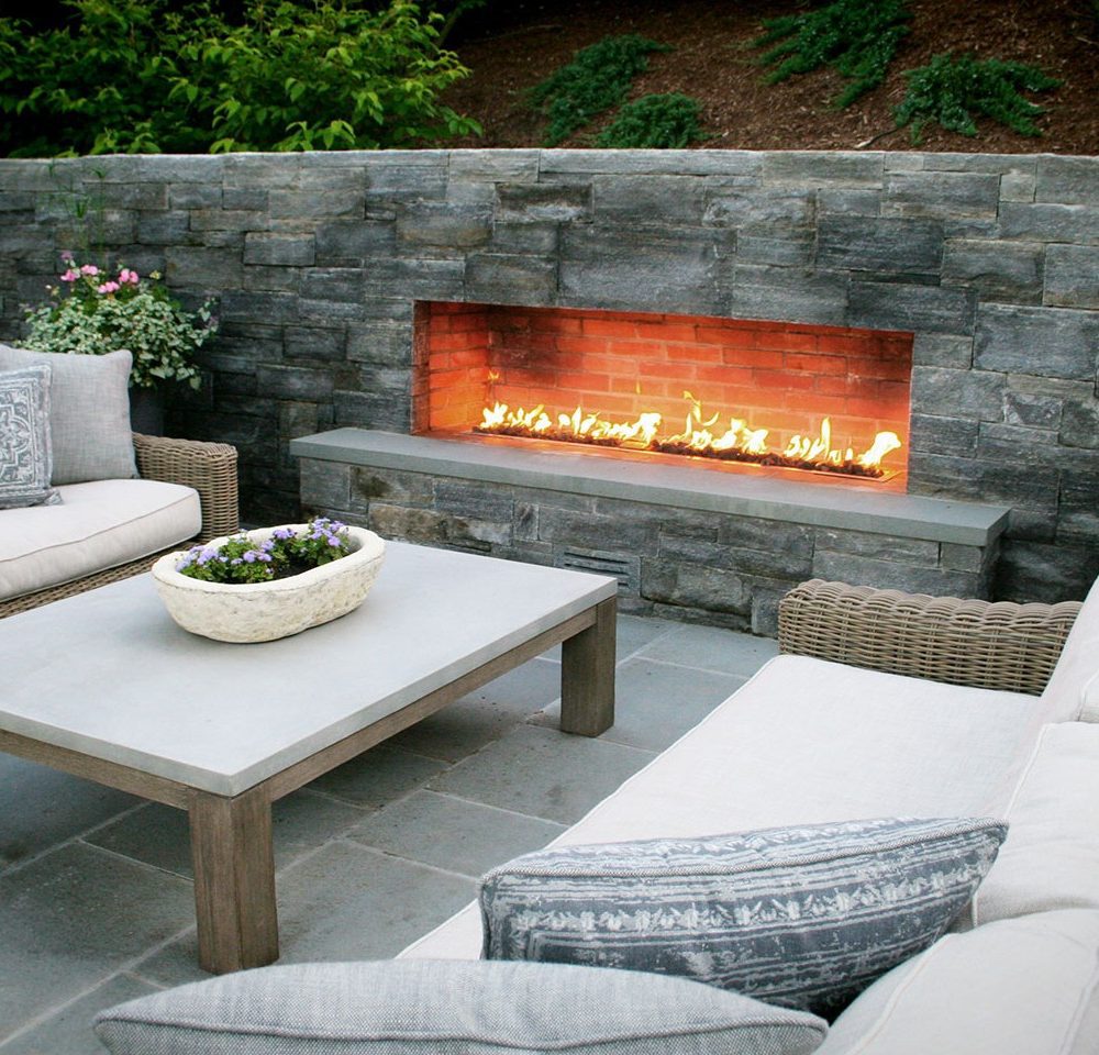 best outdoor fireplace