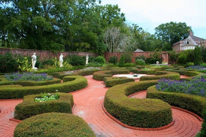 landscaping with boxwoods