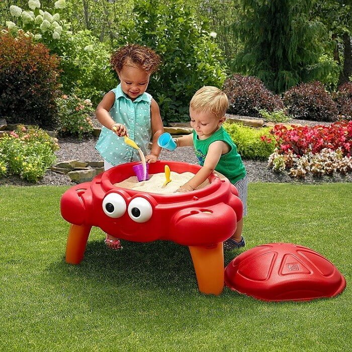 Outdoor toddler toys - crabbie sand table
