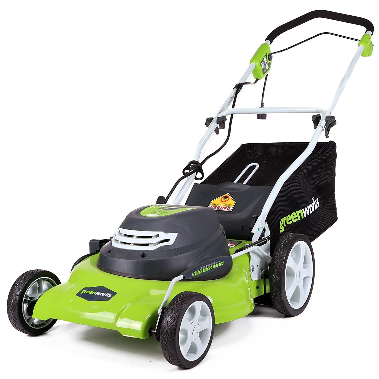 GreenWorks 20 Inch 12 Amp Corded Lawn Mower