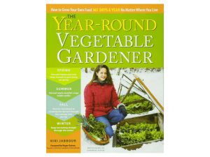 The Year Round Vegetable Gardener 1