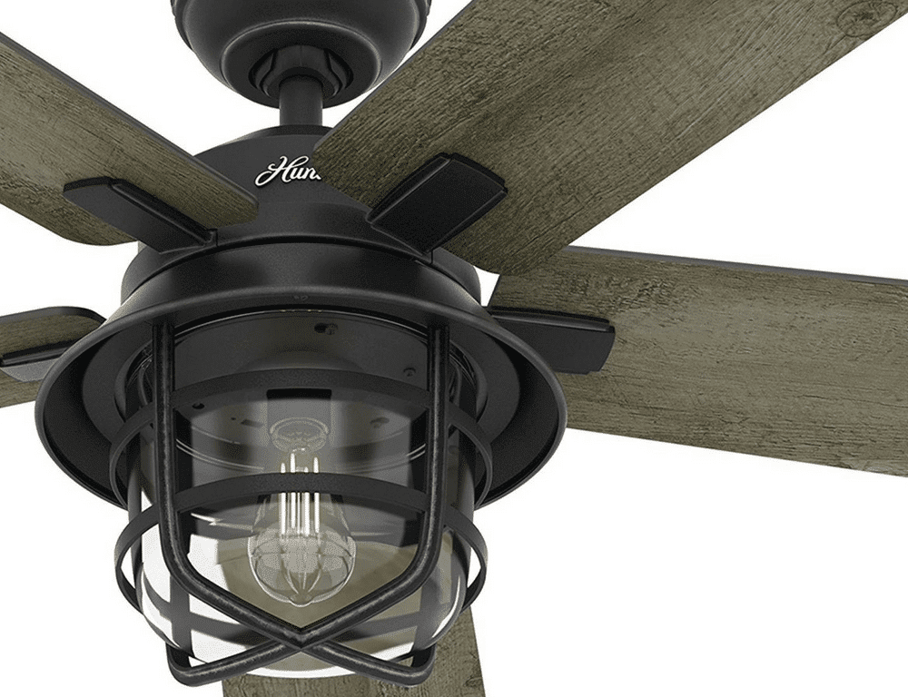 Hunter Fan 54  Weathered Zinc Outdoor Ceiling Fan