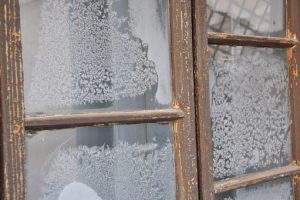 frost on windows