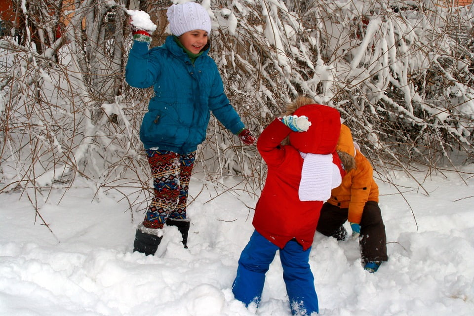 teach kids about snow
