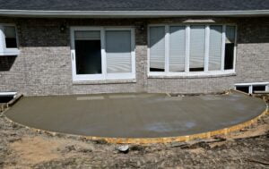 How To Cement A Patio