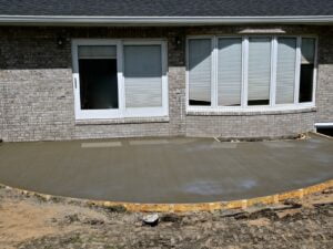 How To Cement A Patio