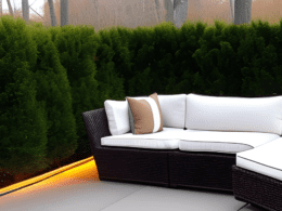 Outdoor Space with Temporary Patio Enclosure Winter Ideas