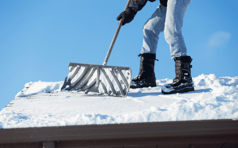 Shovel Snow Off Your Roof