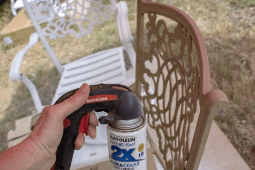 Spray Paint Or Brush Paint for Outdoor Furniture