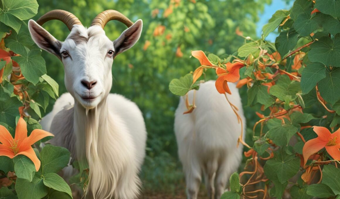 Can Goats Eat Trumpet Vine
