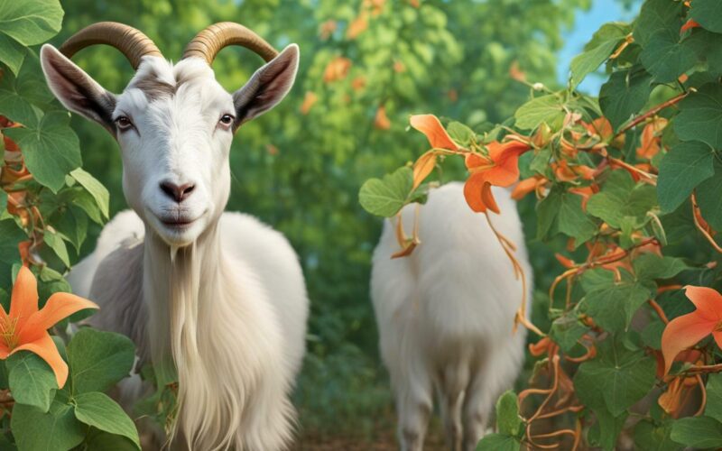 Can Goats Eat Trumpet Vine