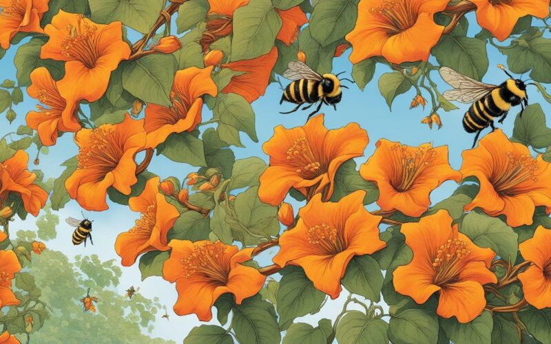 Do Trumpet Vines Attract Bees