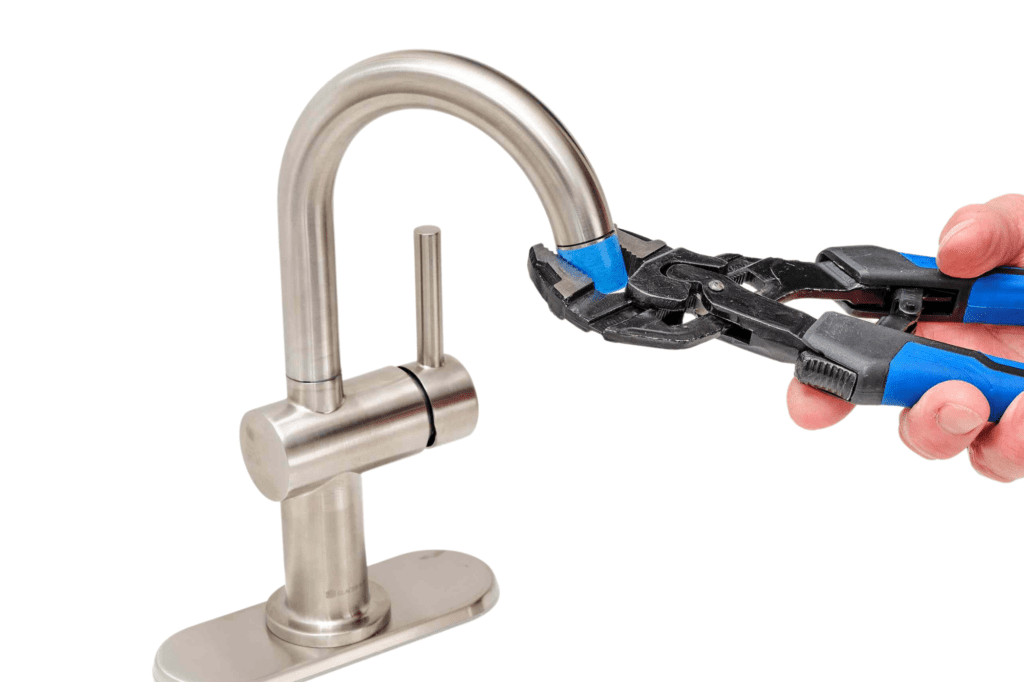 Remove the Aerator from the Faucet