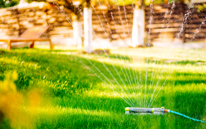 Water Your Lawn In The Summer