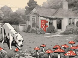 are backyard mushrooms poisonous to dogs