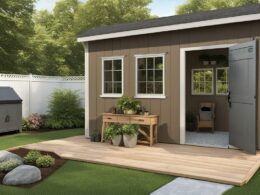 can you build a shed in your backyard