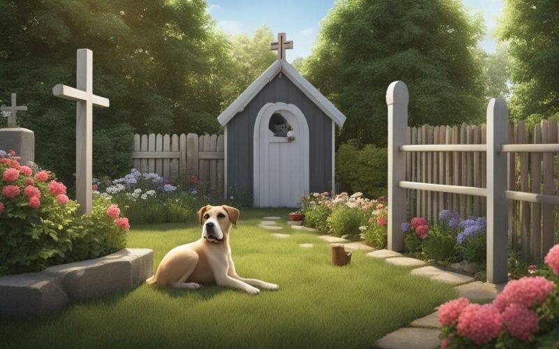 can you bury a dog in your backyard