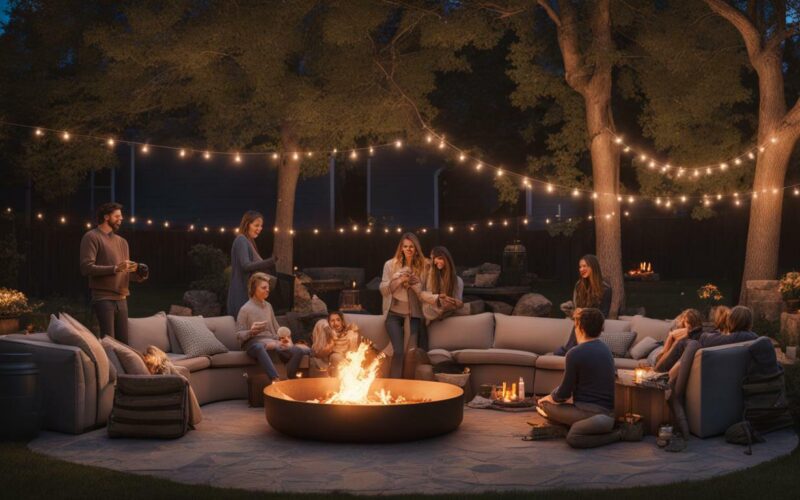 can you have a fire pit in your backyard