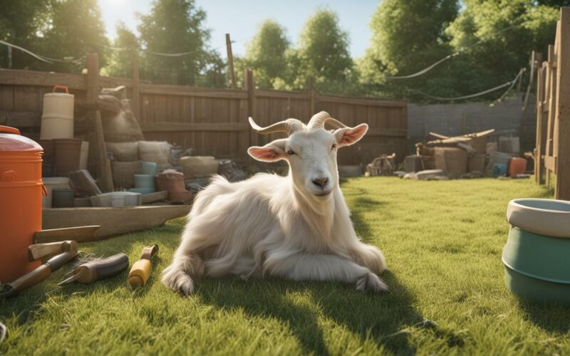can you have a goat in your backyard