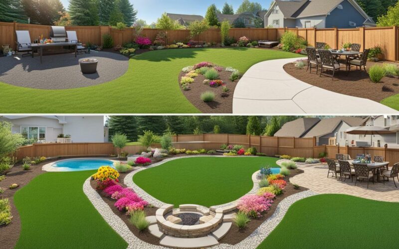 can you level a sloped backyard