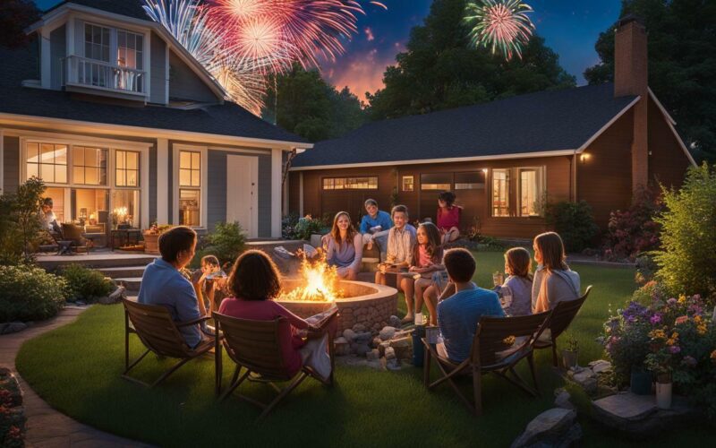 can you light up fireworks in your backyard