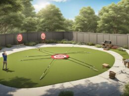 can you practice archery in your backyard