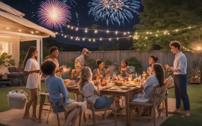 can you shoot fireworks in your backyard