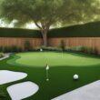 how much does a backyard putting green cost