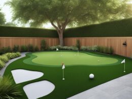 how much does a backyard putting green cost