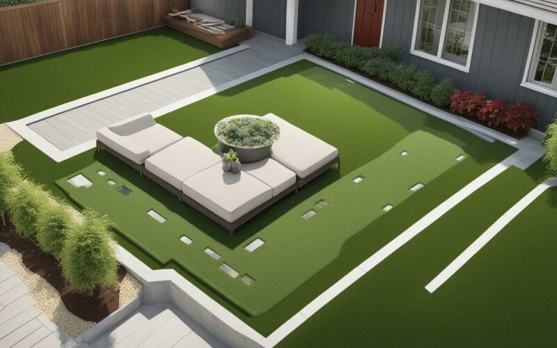 how much to put turf in backyard