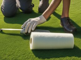 how to install turf in your backyard