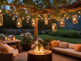 how to light up backyard without electricity