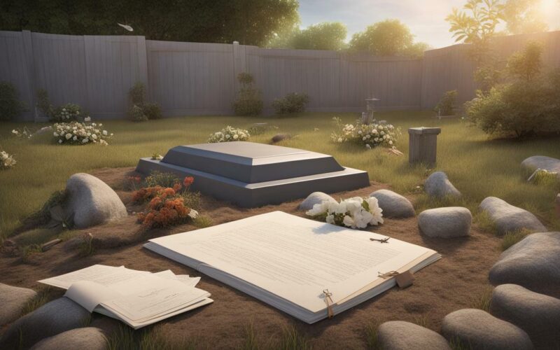 is it illegal to bury your pet in your backyard
