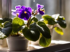 African Violet Leaves Turning Yellow