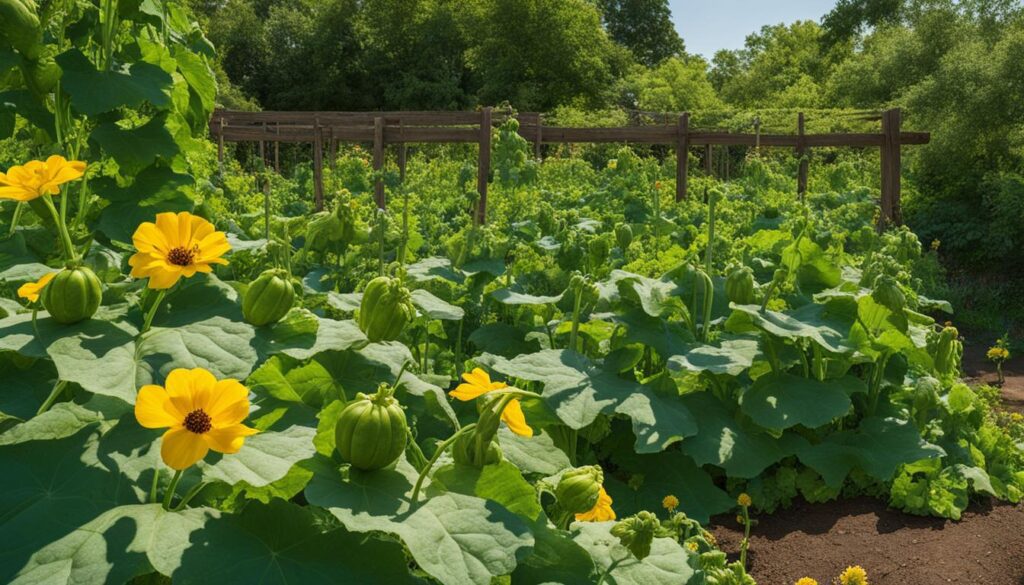 Benefits of growing squash and beans together