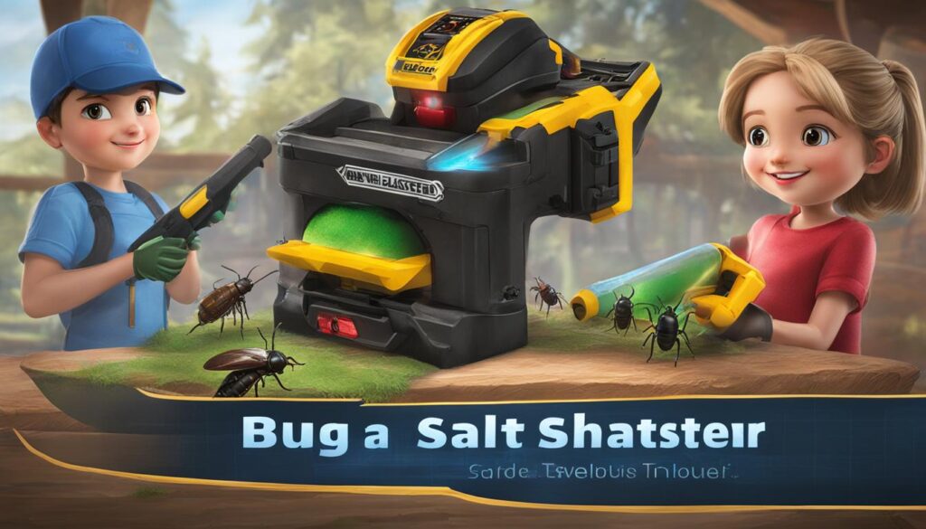 Bug Blaster and Bug A Salt