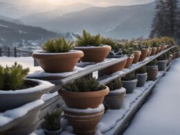 Can You Keep Ceramic Planter Pots Outside In The Winter Time
