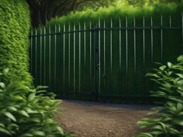 Garden Fence Security Ideas