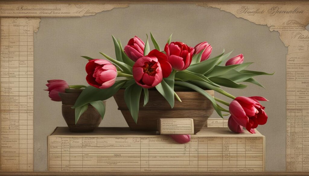 History and Genealogy of Tulips and Roses History and Genealogy of Tulips and Roses