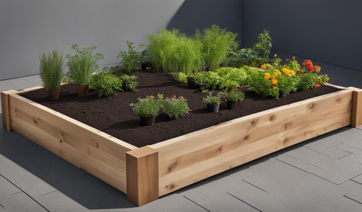 How To Place A Raised Garden Bed On Concrete