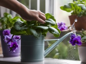 How To Water African Violets