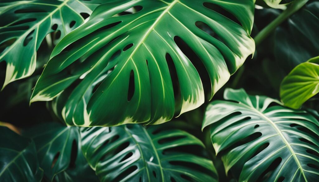 Monstera identification and growth patterns
