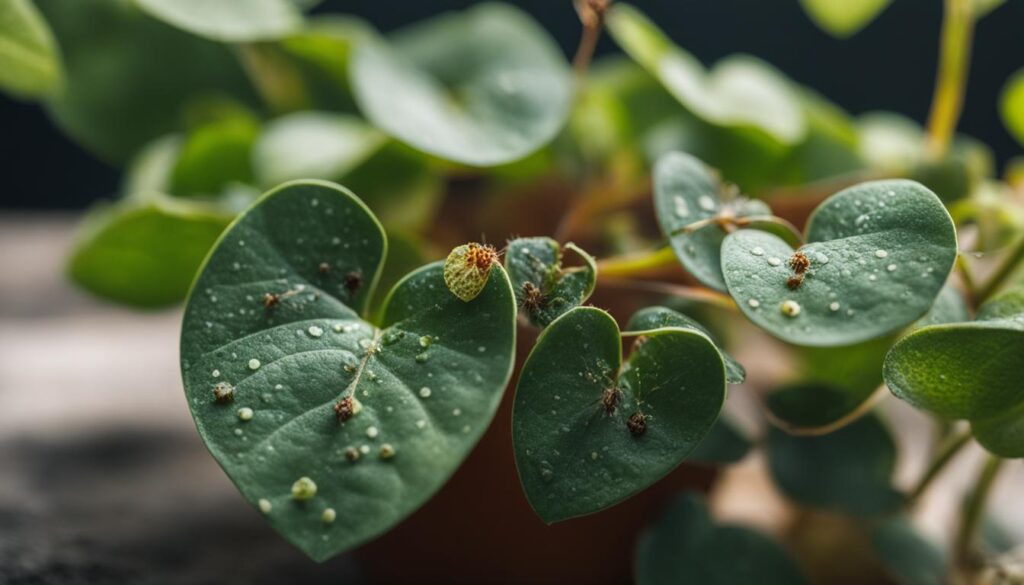 Pilea pests and diseases