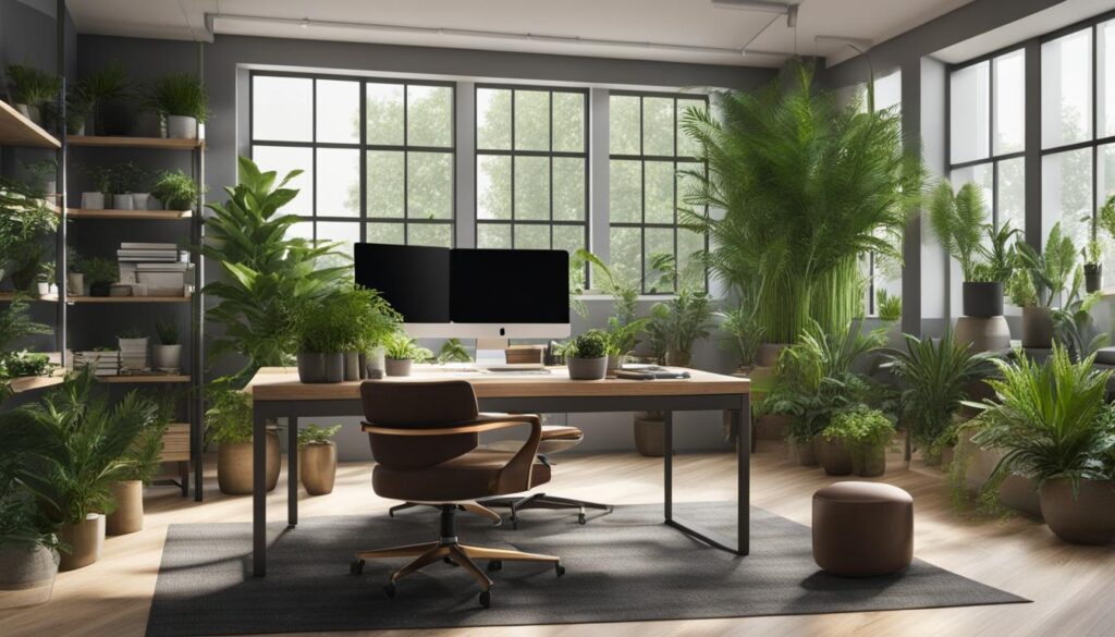 Plants in the workplace