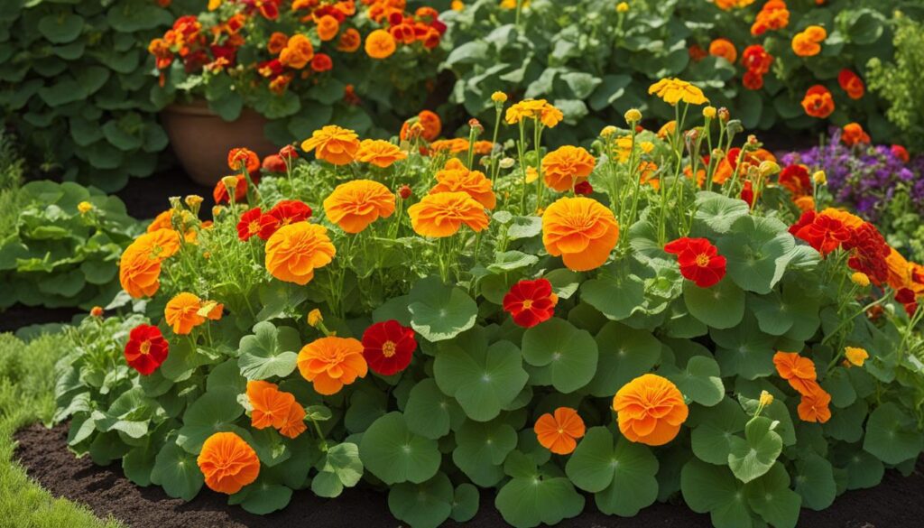 Tips for growing marigolds and nasturtiums