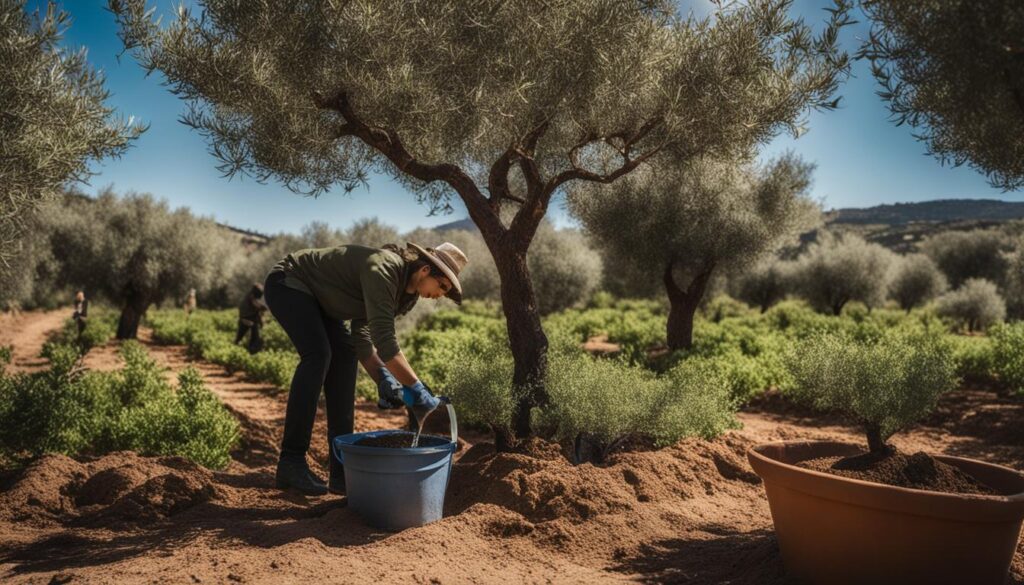 care for Arbequina Olive Trees outdoors