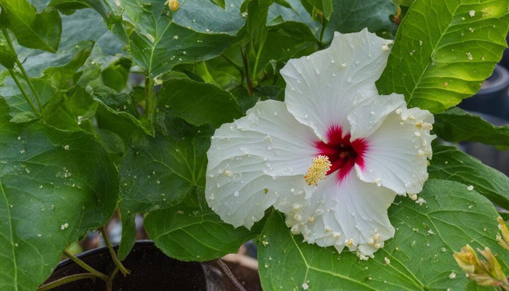 common insect problems for hibiscus plants