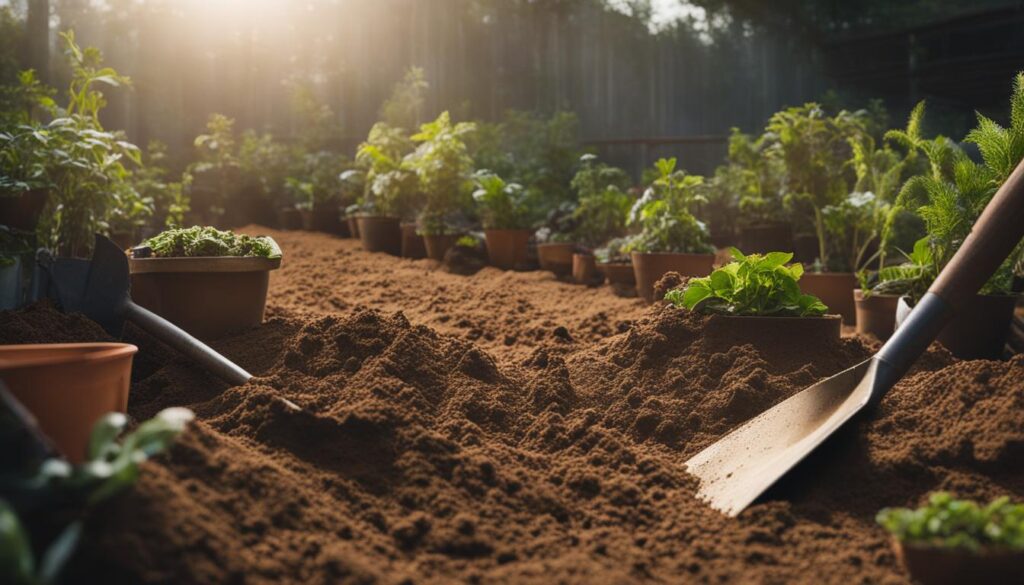 improve sandy soil